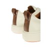 Sneaker Santoni Slip-On Bianco/Marrone